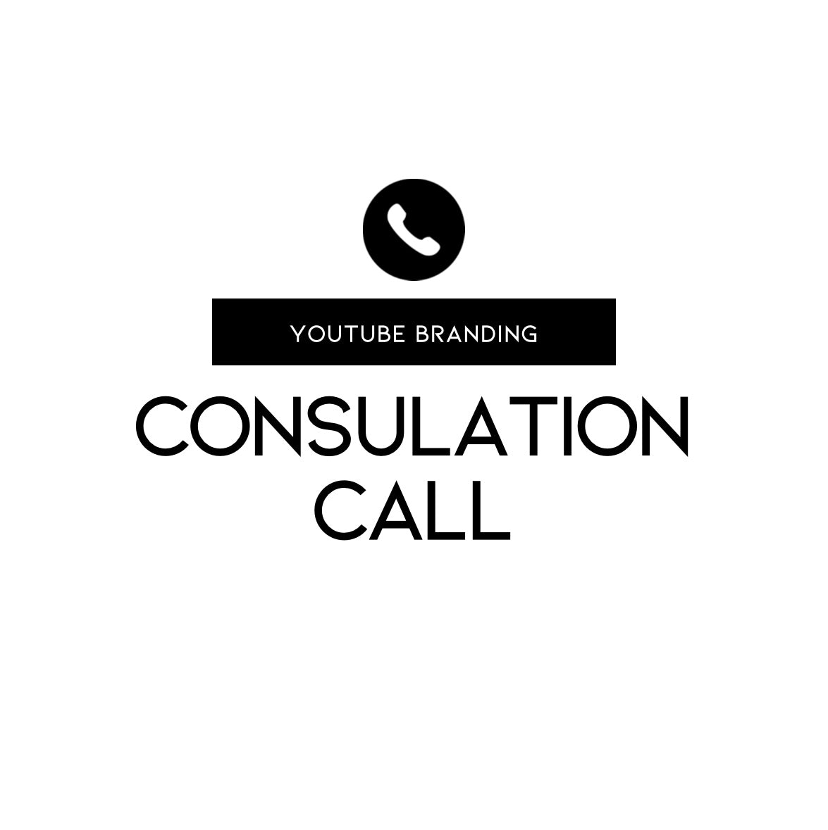 YouTube Branding Consultation Call