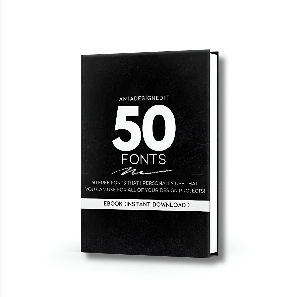 50 Fonts Ebook